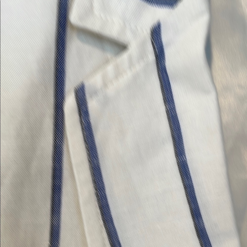 Talbots Women's White Striped Blazer - Picture 6 of 12
